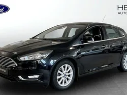 Svart (black) Begagnad 2015 Ford Focus Halvkombi | 79 900 kr (Marknadspris)