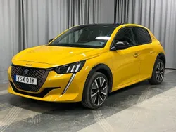 Gul Begagnad 2021 Peugeot e-208 GT Halvkombi | 179 800 kr (Bra pris)