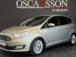 Grå Begagnad 2017 Ford C-MAX Titanium Minibuss | 114 900 kr (Marknadspris)