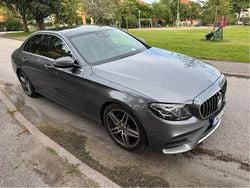 Grå Begagnad 2018 Mercedes E220 AMG Sedan | 355 000 kr (Marknadspris)