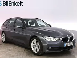 Grå Begagnad 2015 BMW 318 Sport Line Kombi | 169 900 kr (Marknadspris)