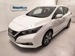 Vit Begagnad 2020 Nissan Leaf N-Connecta Halvkombi | 199 500 kr (Lite dyr)