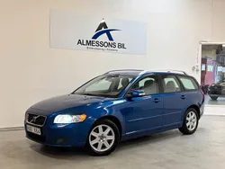 Blå Begagnad 2008 Volvo V50 Summum Kombi | 34 900 kr (Marknadspris)