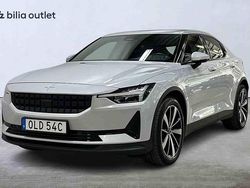Silver Begagnad 2022 Polestar 2 Long Range Single Motor Halvkombi | 329 900 kr (Lite dyr)