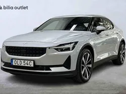 Silver Begagnad 2022 Polestar 2 Long Range Single Motor Sedan | 329 900 kr (Dyr)