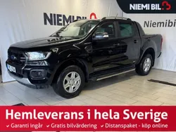 Svart Begagnad 2021 Ford Ranger Pickup | 389 900 kr (Marknadspris)