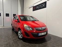 Röd Begagnad 2013 Opel Corsa Halvkombi | 68 700 kr (Superpris)