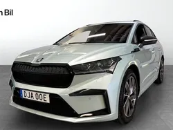 Silver Begagnad 2022 Skoda Enyaq iV SportLine SUV | 384 900 kr (Bra pris)