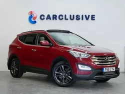 Röd Begagnad 2013 Hyundai Santa Fe Premium SUV | 119 900 kr (Marknadspris)