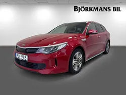 Röd Begagnad 2017 Kia Optima Hybrid 2 Sedan | 194 900 kr (Marknadspris)