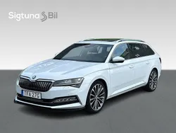 Vit Begagnad 2020 Skoda Superb Business Line Kombi | 269 900 kr (Lite dyr)