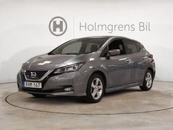 Grå/silver Begagnad 2021 Nissan Leaf Tekna Halvkombi | 179 900 kr (Superpris)