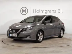 Grå/silver Begagnad 2021 Nissan Leaf Tekna Halvkombi | 179 900 kr (Superpris)