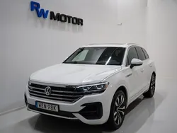 Vit Begagnad 2019 VW Touareg R-line SUV | 468 800 kr (Superpris)