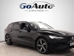 Svart Begagnad 2021 Volvo V60 R-Design Kombi | 349 900 kr (Marknadspris)