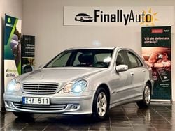 Silver Begagnad 2005 Mercedes C180 Sport Edition Sedan | 74 900 kr (Dyr)