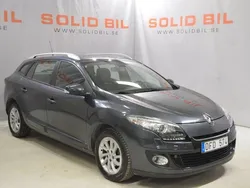 Mörkgrå (grå) Begagnad 2012 Renault Mégane GrandTour Kombi | 48 800 kr (Marknadspris)