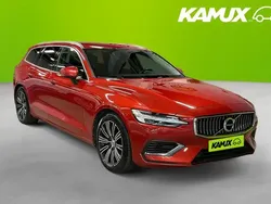 Röd Begagnad 2022 Volvo V60 Momentum Kombi | 284 700 kr (Marknadspris)
