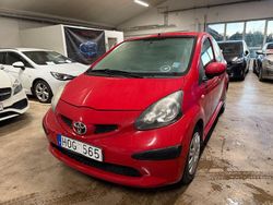 Röd Begagnad 2008 Toyota Aygo Halvkombi | 34 900 kr (Marknadspris)