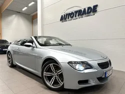 Ljusblå (blå) Begagnad 2007 BMW M6 Cabriolet Shadowline Cab | 519 900 kr