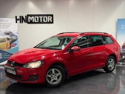Röd Begagnad 2016 VW Golf VII Kombi | 79 900 kr (Marknadspris)