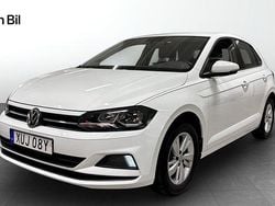 Vit Begagnad 2019 VW Polo Halvkombi | 149 900 kr (Marknadspris)