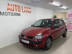 Mörkröd Begagnad 2002 Renault Clio II Halvkombi | 19 900 kr (Marknadspris)