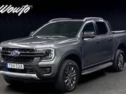 Grå Begagnad 2025 Ford Ranger Wildtrack Pickup | 699 800 kr (Marknadspris)