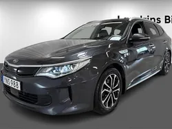 Grå Begagnad 2018 Kia Optima Hybrid 2 Sedan | 177 300 kr (Marknadspris)