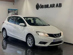 Vit Begagnad 2016 Nissan Pulsar Halvkombi | 89 900 kr (Bra pris)