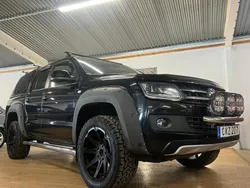 Svart Begagnad 2015 VW Amarok Canyon Pickup | 209 900 kr (Lite dyr)