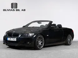 Svart Begagnad 2007 BMW 330 Cabriolet M Sport Cab | 149 400 kr (Marknadspris)