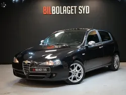 Svart Begagnad 2007 Alfa Romeo 147 Progression Halvkombi | 24 900 kr