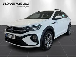 Vit Begagnad 2022 VW Taigo R-line SUV | 239 900 kr (Marknadspris)