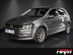 Mörkgrå Begagnad 2017 VW Polo Halvkombi | 149 900 kr (Marknadspris)