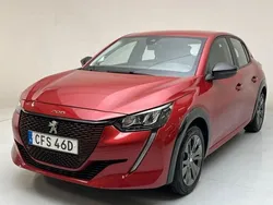 Röd Begagnad 2022 Peugeot e-208 Active Halvkombi | 164 900 kr (Bra pris)