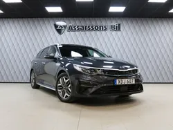 Grå Begagnad 2019 Kia Optima Hybrid Advance Sedan | 239 900 kr (Lite dyr)