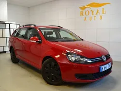 Mörkröd (röd) Begagnad 2010 VW Golf VI Kombi | 57 900 kr (Dyr)