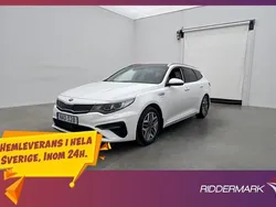 Vit Begagnad 2020 Kia Optima Hybrid 2 Sedan | 199 800 kr (Bra pris)