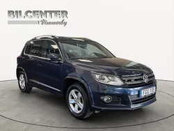 Mörkblå Begagnad 2014 VW Tiguan R-line SUV | 137 500 kr (Marknadspris)