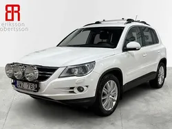 Vit Begagnad 2009 VW Tiguan SUV | 79 900 kr (Dyr)