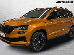 Orange Begagnad 2022 Skoda Karoq SportLine SUV | 359 000 kr (Lite dyr)