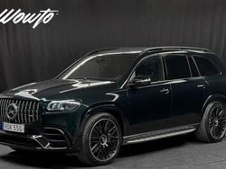 Grön (emerald green metallic) Begagnad 2022 Mercedes GLS63 AMG AMG SUV | 1 395 800 kr