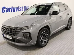 Grå (grå metallic) Begagnad 2022 Hyundai Tucson N Line SUV | 345 000 kr (Marknadspris)