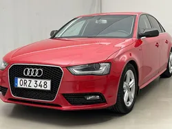 Röd Begagnad 2013 Audi A4 Business Sedan | 98 000 kr (Marknadspris)