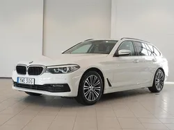 Vit Begagnad 2020 BMW 520 Sport Line Kombi | 289 800 kr (Bra pris)