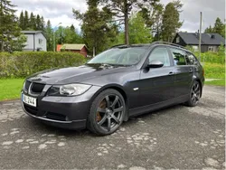 Grå Begagnad 2008 BMW 320 Advantage Kombi | 80 000 kr (Marknadspris)