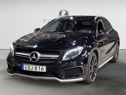 Svart Begagnad 2015 Mercedes GLA45 AMG AMG SUV | 229 900 kr