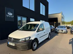Vit Begagnad 2018 VW Caddy Minibuss | 119 900 kr