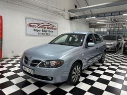 Ljusblå Begagnad 2006 Nissan Almera Halvkombi | 29 000 kr (Dyr)